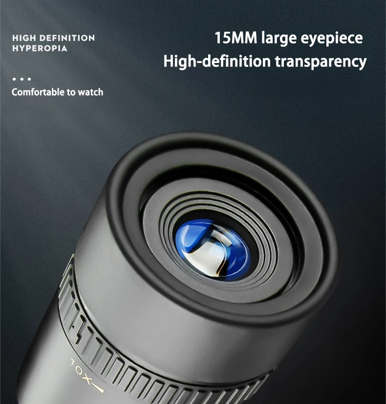 High-Definition Professional Outdoor Telescope Dual-Purpose Day and Night Mobile Phone Connection for Photos and Videos