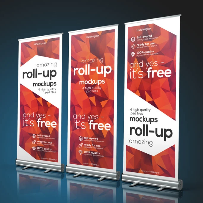 Popular Exhibition High Quality Banner Roll up Stand