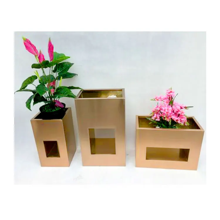 Custom Modern Metal Flower Pots Planters Flower Pots &amp Home &amp Planters