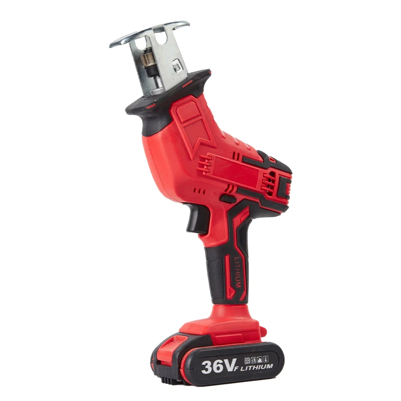 
Small handheld rechargeable battery cordless reciprocating saw 
