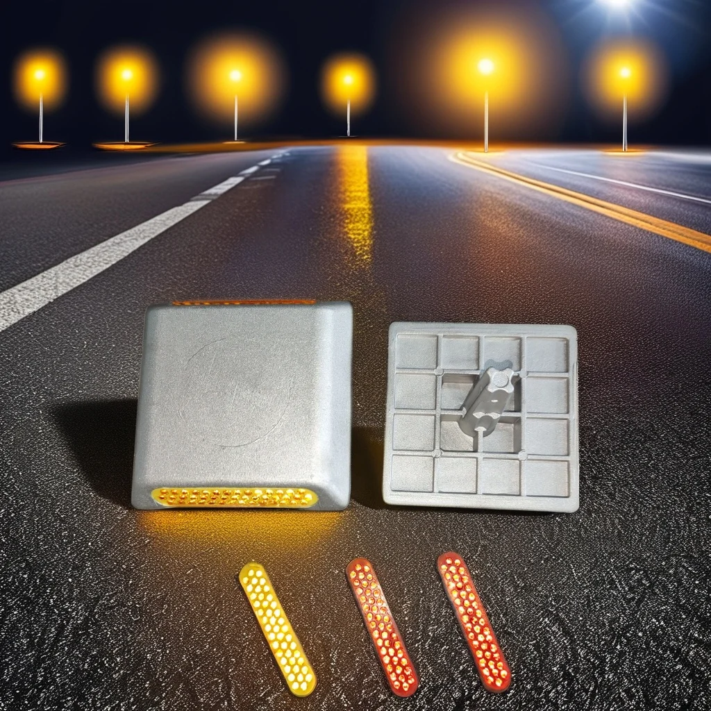 ROADSAFE высокая яркость 43 отражающий алюминиевый отражатель кошачий глаз дорожный шпилька