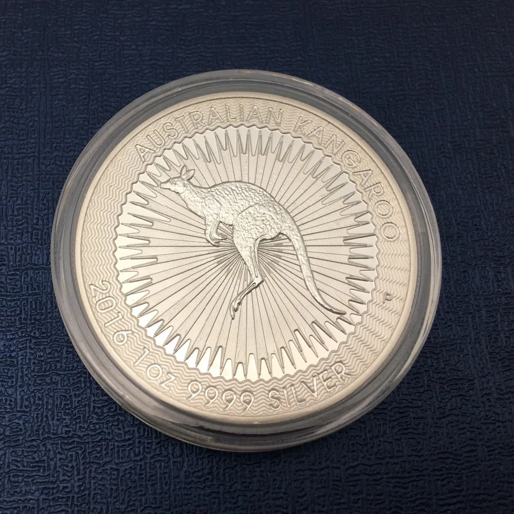 Wholesale Australia Kangaroo Animal Collection Gold Silver Plating Coin to Buy