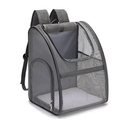 Wholesale Full Breathable Mesh Carrying Bag Travel Pet Carrier Backpack