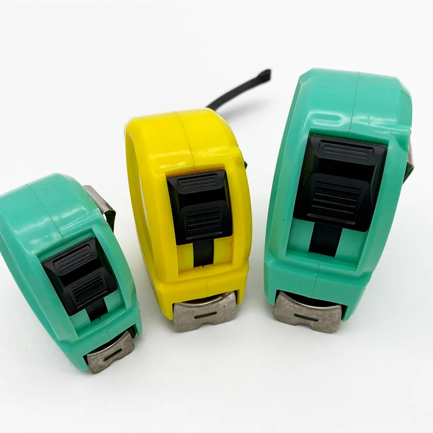 Factory direct selling Jelly color female office ruler ABS case accurate measuring tape sunny color tape measure