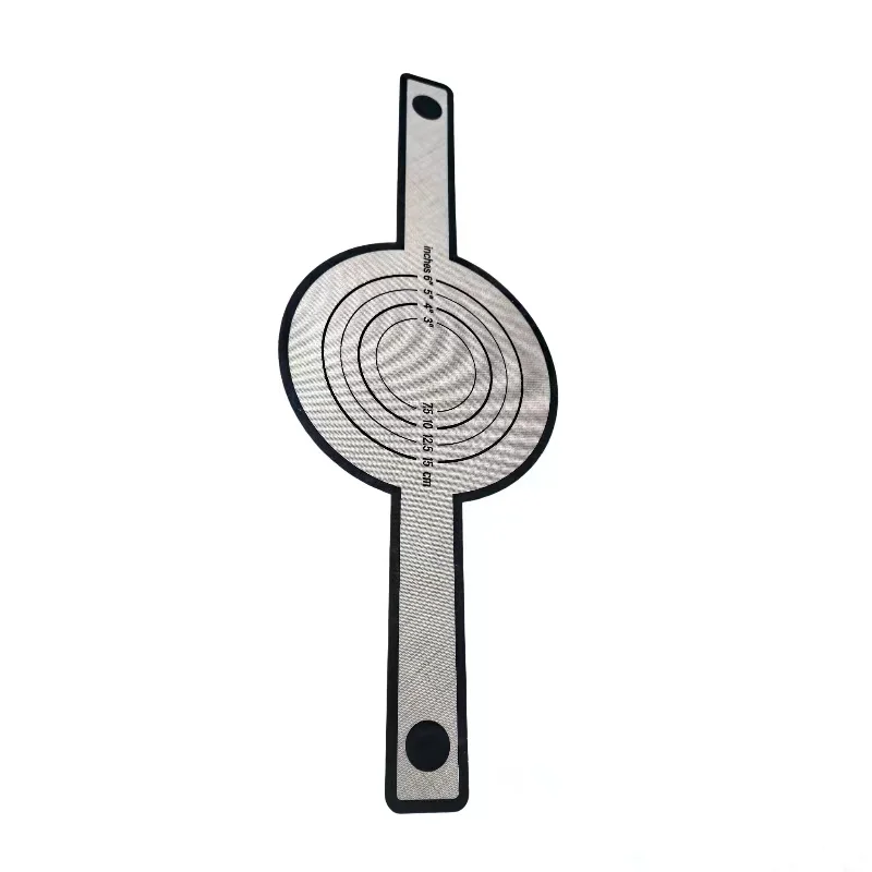 57*21cm 0.4mm thick Silicone Bread Sling  Factory Direct Customized Food Grade Air Fryer Mat