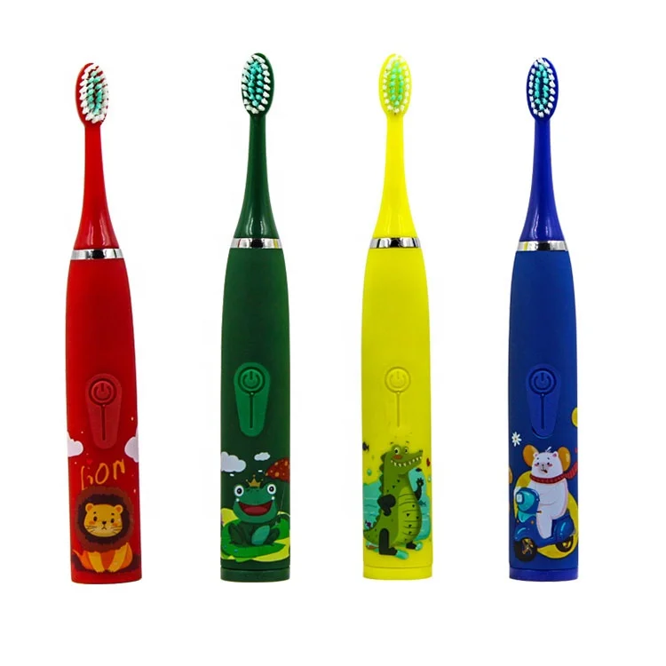 China Toothbrush Manufacturer Wholesale Cartoon Toothbrush Automatic Brush Kid Electric Toothbrush