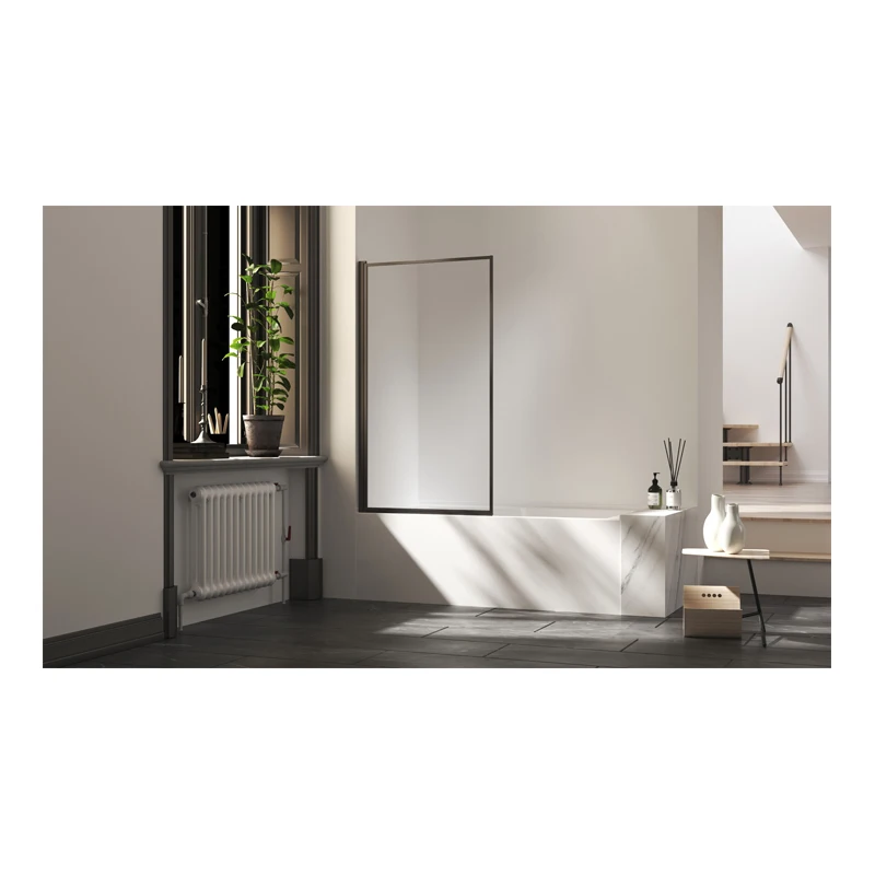 economic tempered glass shower enclosure bath screens for wet rooms