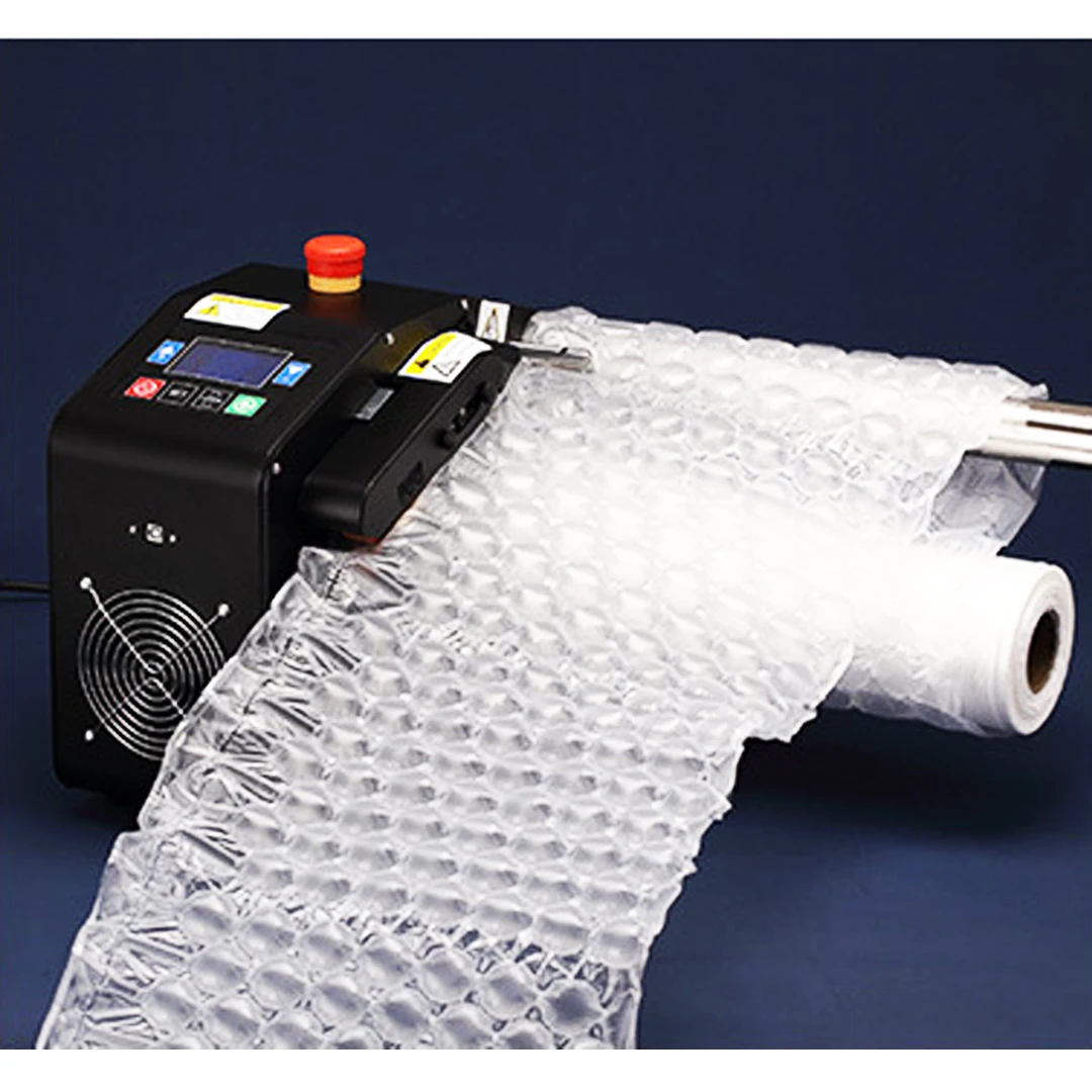 Jinteng Easily Operational Air Cushion Column Film Bag Packaging Making Machine.