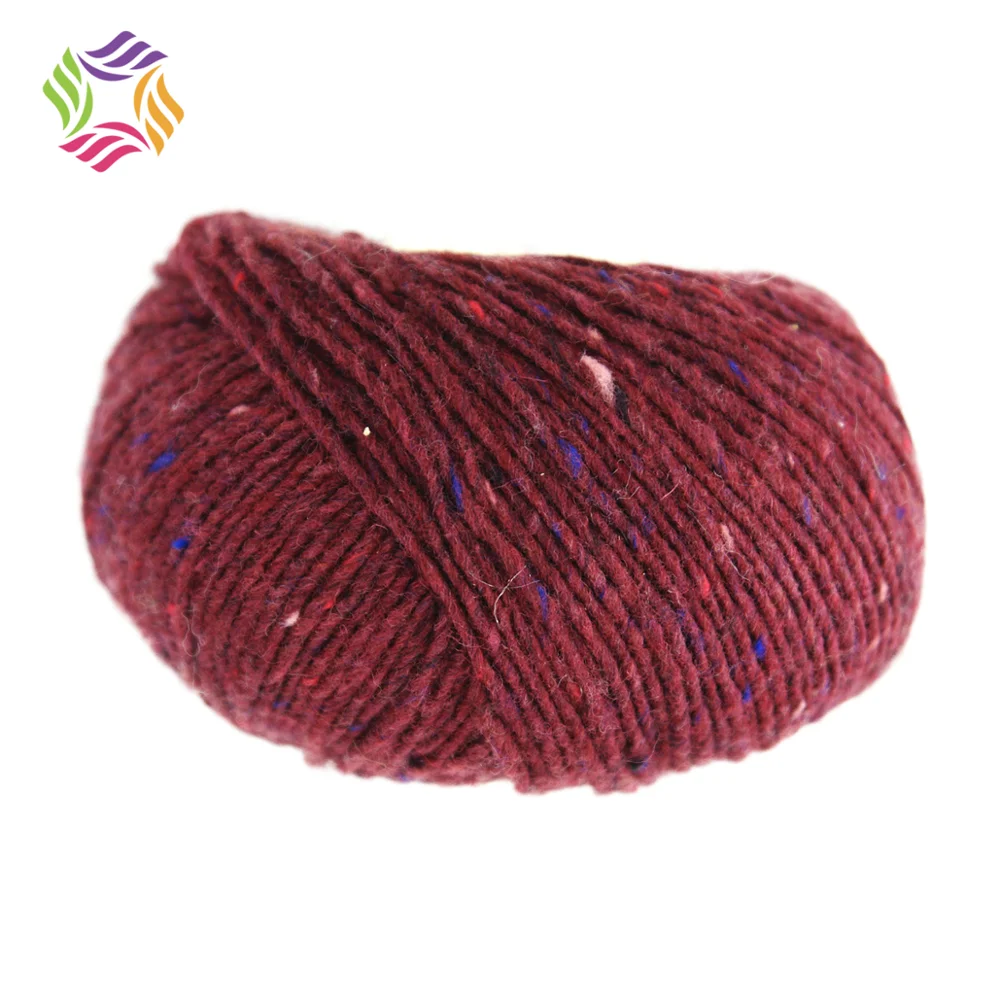 Spun raw silk hanks yarn for weaving