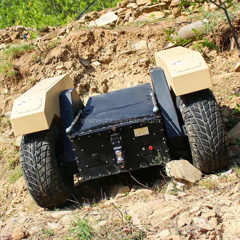 big load construction wheeled robot platform robot platform load chassis robot platform rc IP66 waterproof 4wd chassis  AVT-W15D