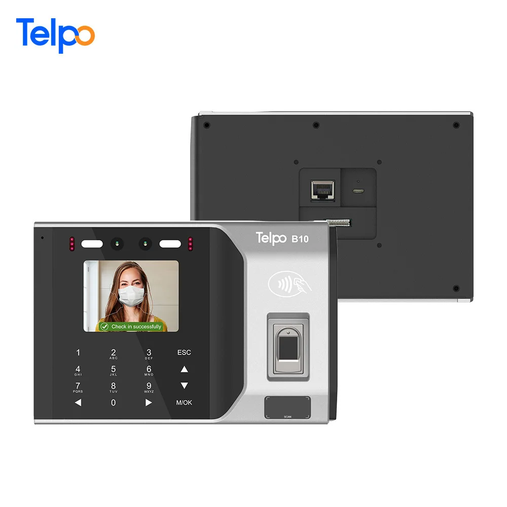  Telpo B10 устройство распознавания лиц отпечатков пальцев времени посещаемости с