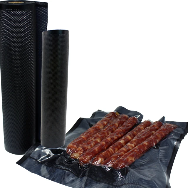 High Quality Plastic embossed vacuum roll texture vacuum sealer roll