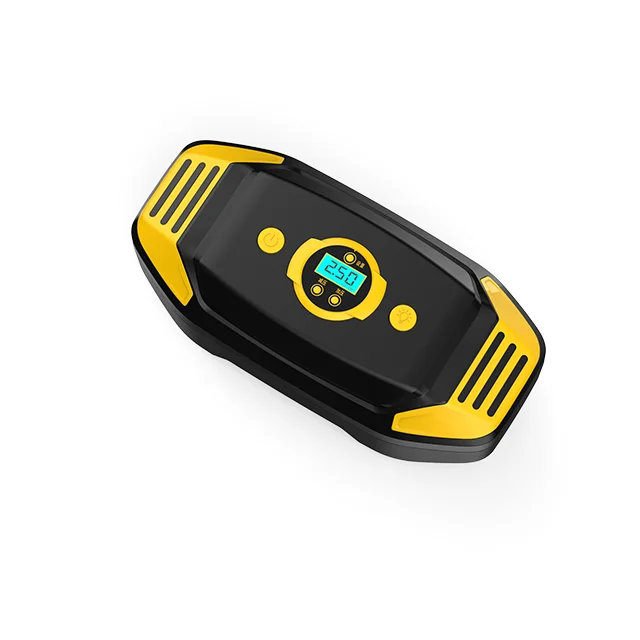 Car Air Pump With Carry Handle For Designed For Use In Vehicles Or At Home With Universal Adapters