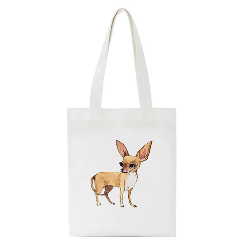 Custom Logo Size Printed Eco Friendly Recycled Reusable Plain Blank Organic Calico Cotton Canvas Grocery Shopping Tote Bag