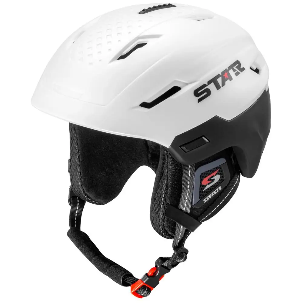 CE, ASTM Approved Outdoor Sports Ski Snowboard Adjustable in mold Helmet for Youth and Adult PC shell