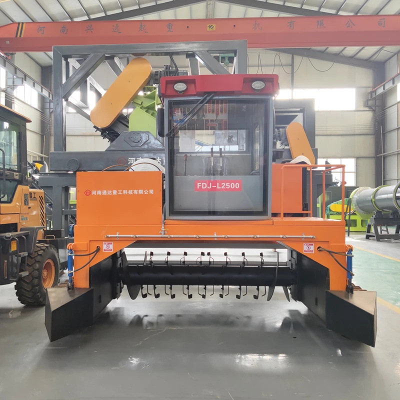 Chicken waste composting machine fertilizer production line compost making machine