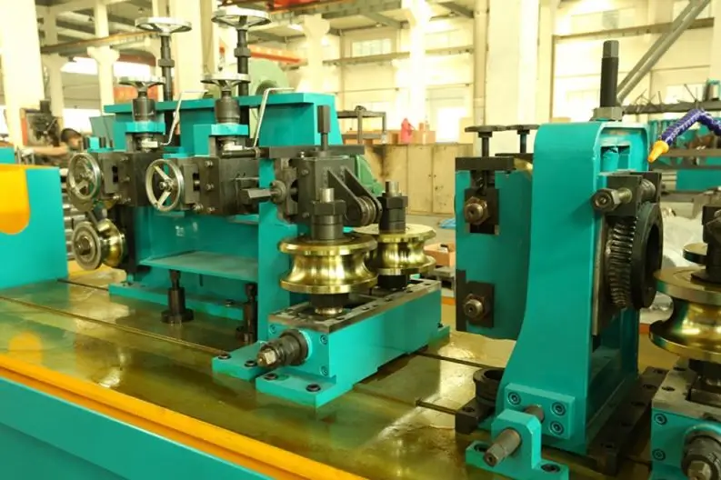 Высокочастотная стальная сварная труба, производственная линия, машина для производства труб