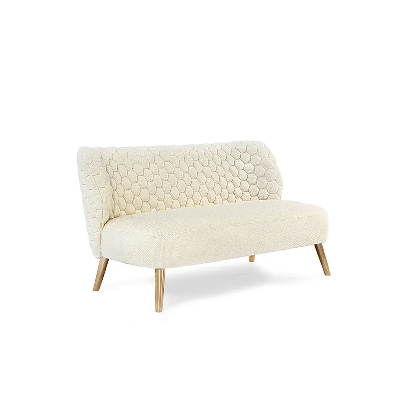 Modern Luxury Cream Fabric Sofa Set Single Double Three-Seater Simple Backrest Ottoman Home Hotel Living Room Designed Hall Use