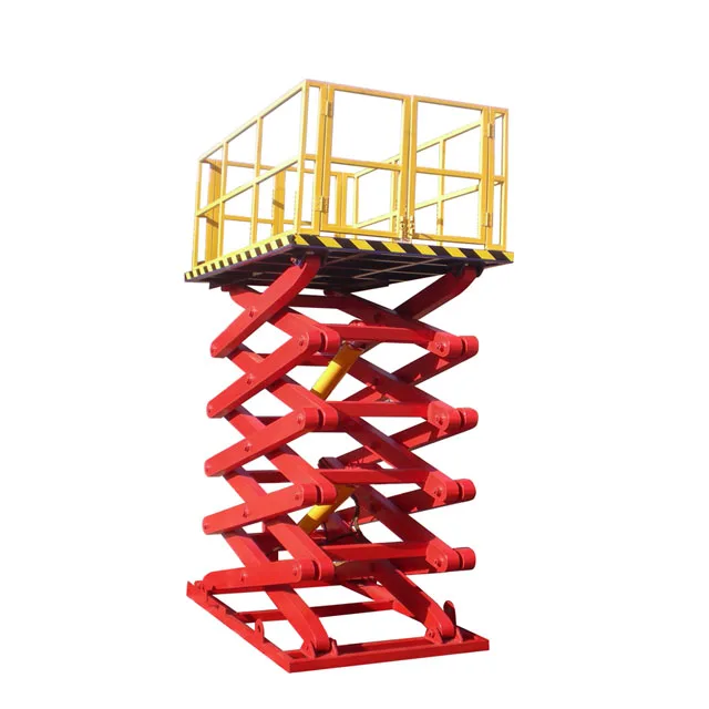 Zhongxiang Lift Machine Self Propel Scissor Lift Geni