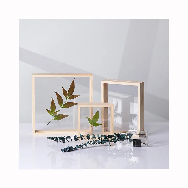 Wholesale cheap wooden Photo Frame Glass picture frame  Wedding Desk Wall Picture Frame Photo Home Decor