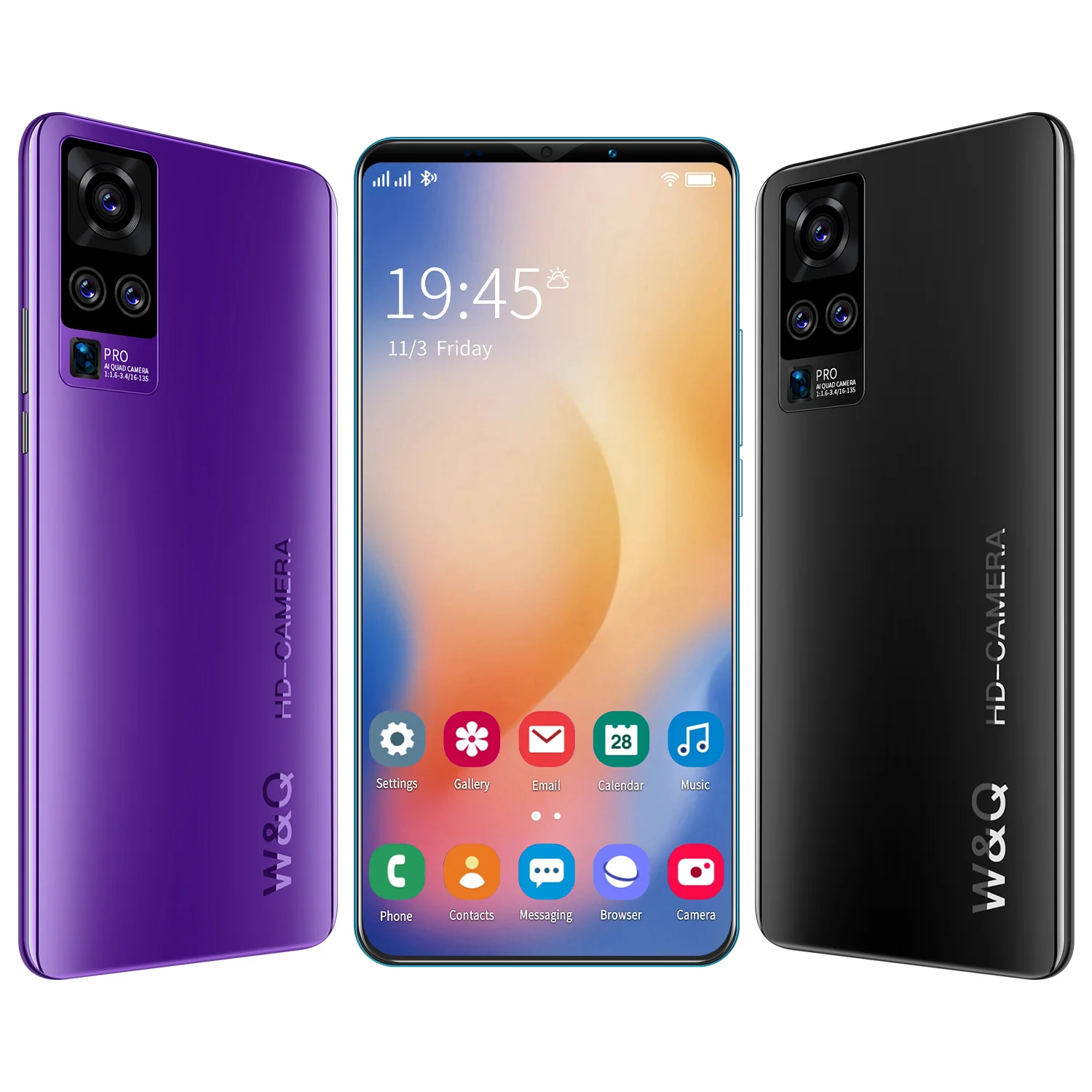 X50 plus 6GB+128GB 5.8 inch 4800mAh Android 10.0 Cheap Unlocked Cell Phone Low Price Smart Mobile Phones 4G Android Smartphone