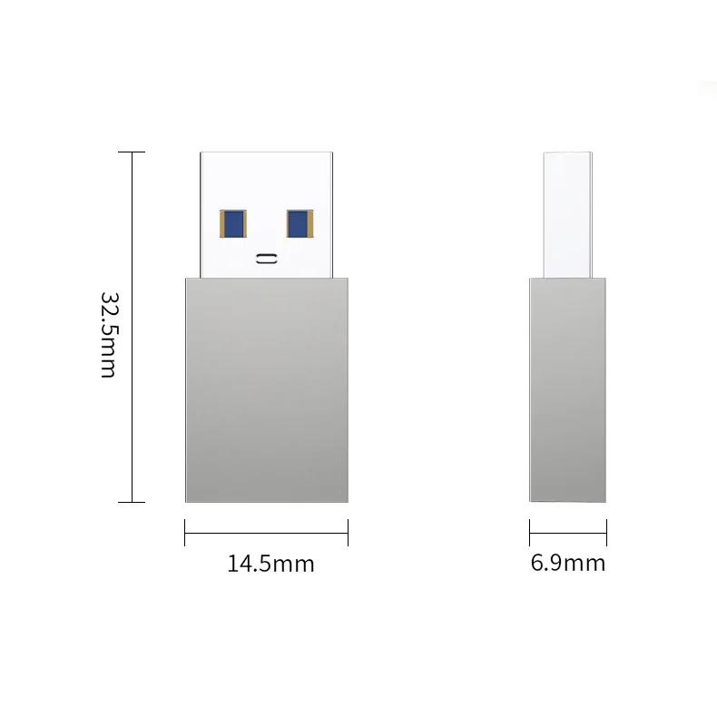  Адаптер USB 3 1 Type C папа-USB 0 мама Type-C OTG адаптер конвертер для