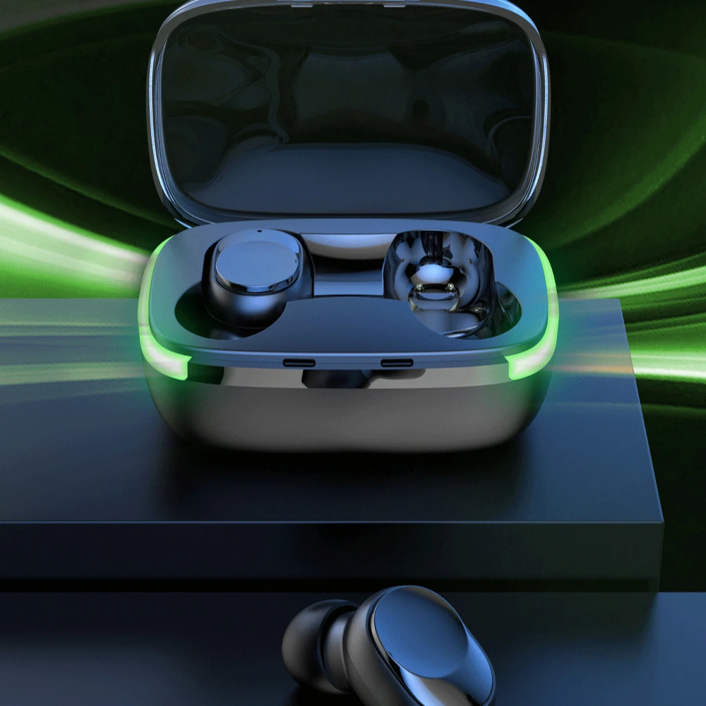 Y60TWS Earphones Blue tooth Wireless Headphones Touch Control Mini Sports Headset Noise Reduction Earbuds For Redmi Xiaomi