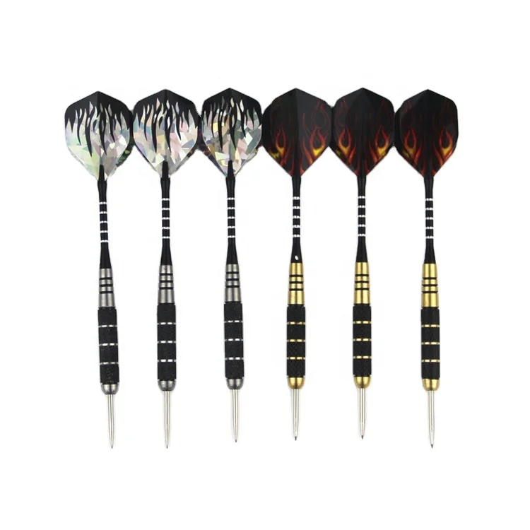 Professional metal dart High Quality 6pcs Metal Tip Aluminum Shaft Darts Custom Safety Darts