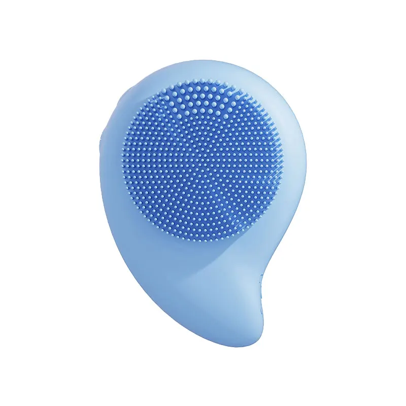 Rechargeable Portable Food Grade Scrub skin care electric face cleansing facial brush