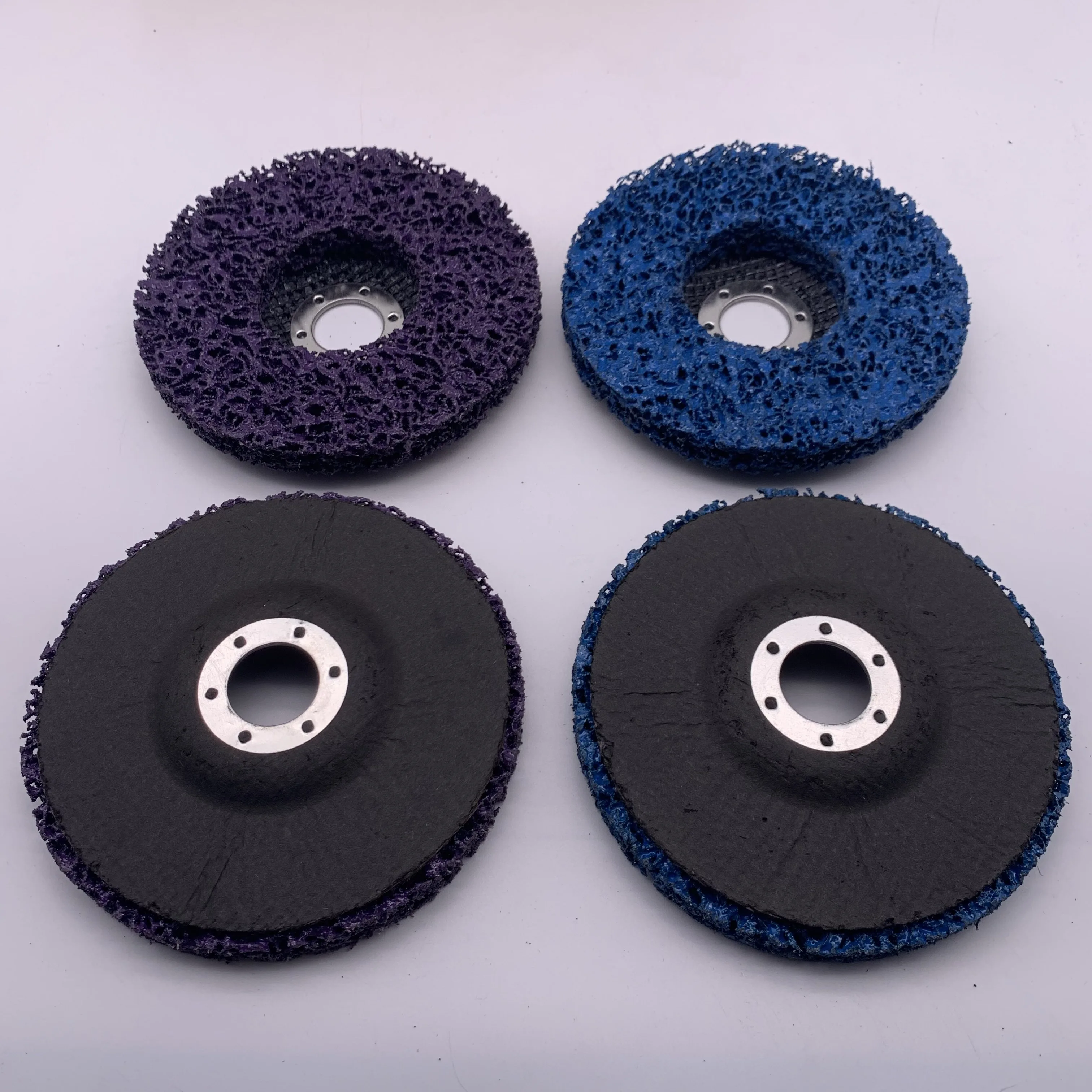125x22mm clean and strip disc polishing disc for stainless steel and rust removing