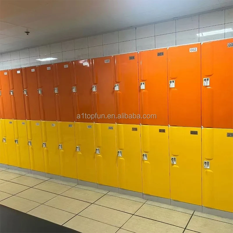 Factory Price Gym Storage Cabinets Easy Assemble School ABS Plastic Locker