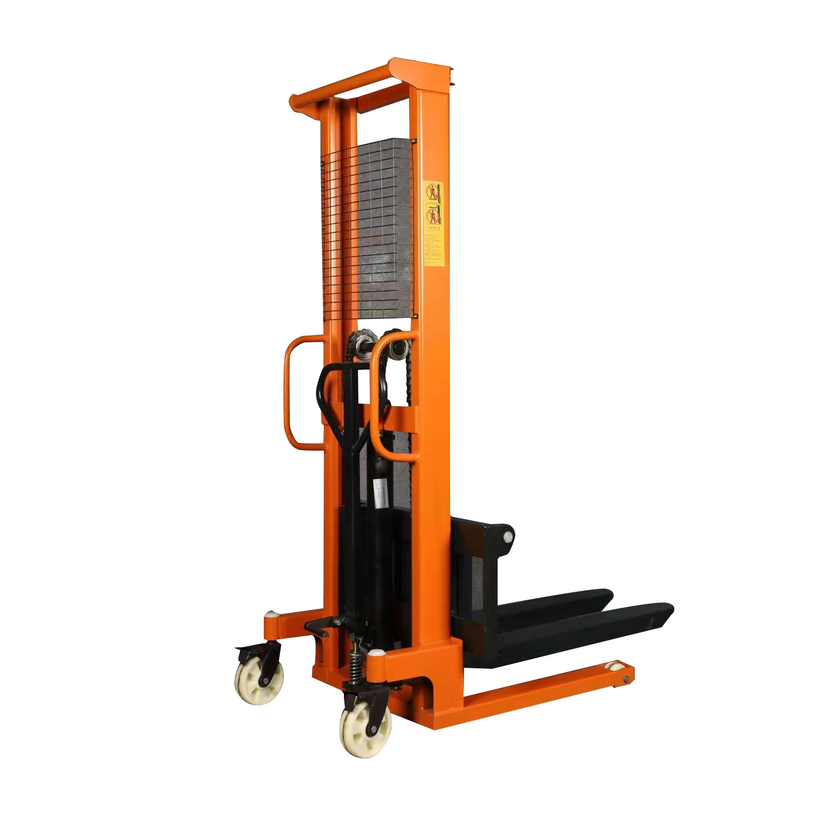 Hydraulic System Manual Stacker With the Load Capacity of 1T 1.6m