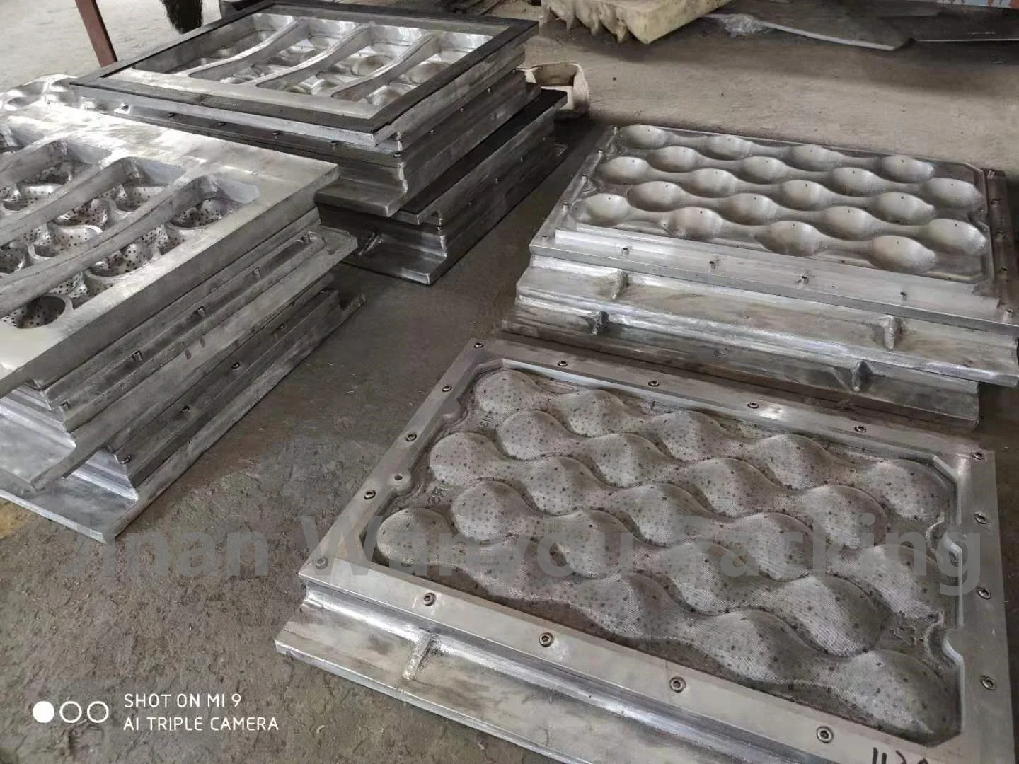 Jinan Wanyou fully automatic paper egg tray making machine with egg tray dryer