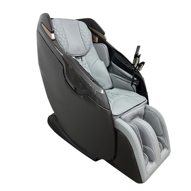 2023 new style 3D Luxury Electric  Zero Gravity Full Body Shiatsu Recliner foot  Massage Chair PU Leather with USB