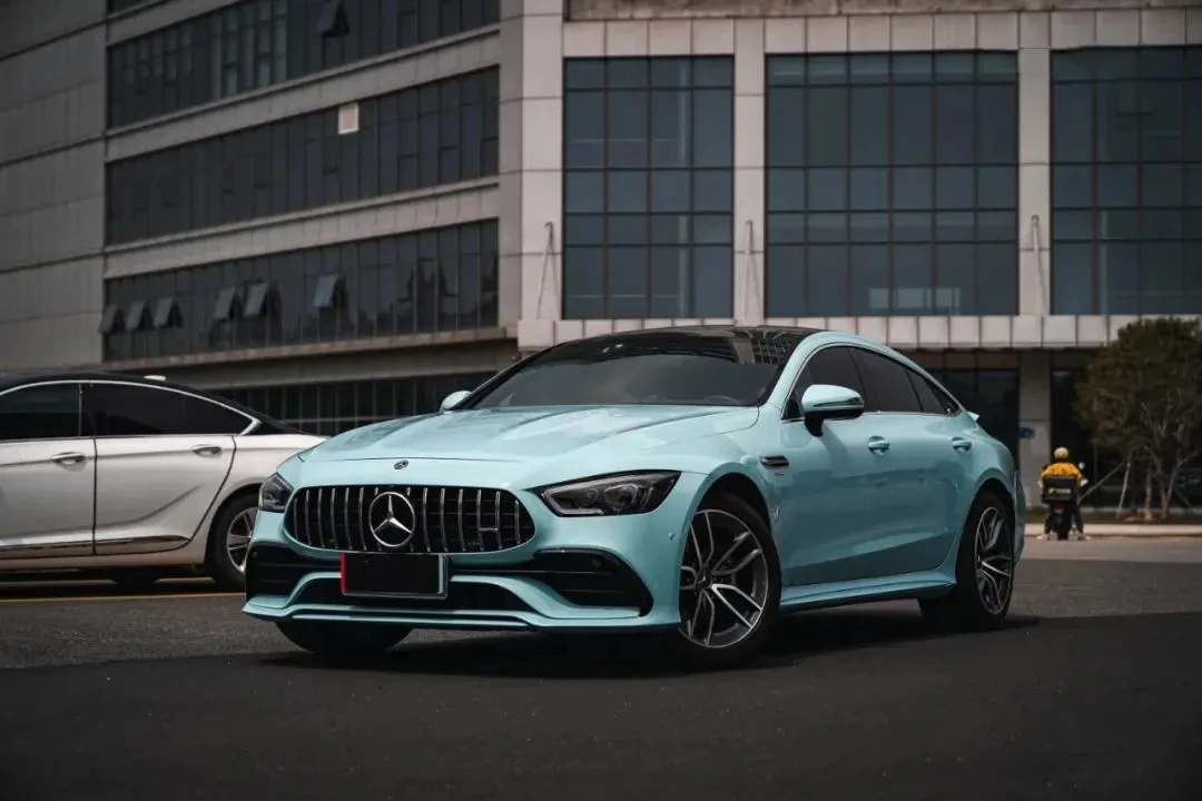 TPU anti-yellowing self-healing Ultra gloss Sea Breeze Blue Car Vinyl Wrap PPF Car film