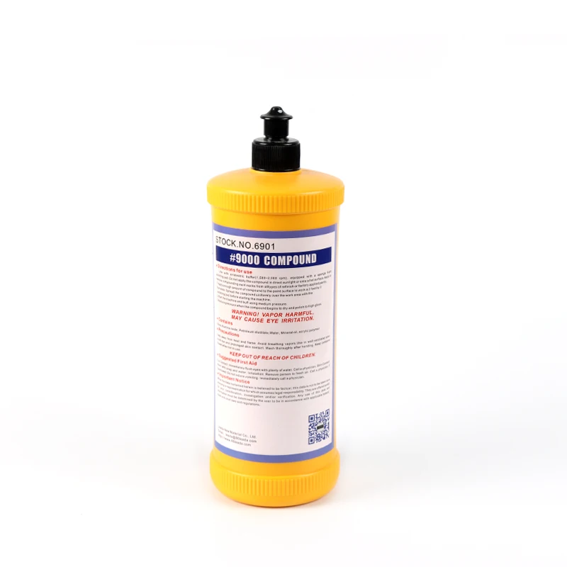 Water based remove sand scratches and swirl mark finish step high gloss finish step car polishing compound