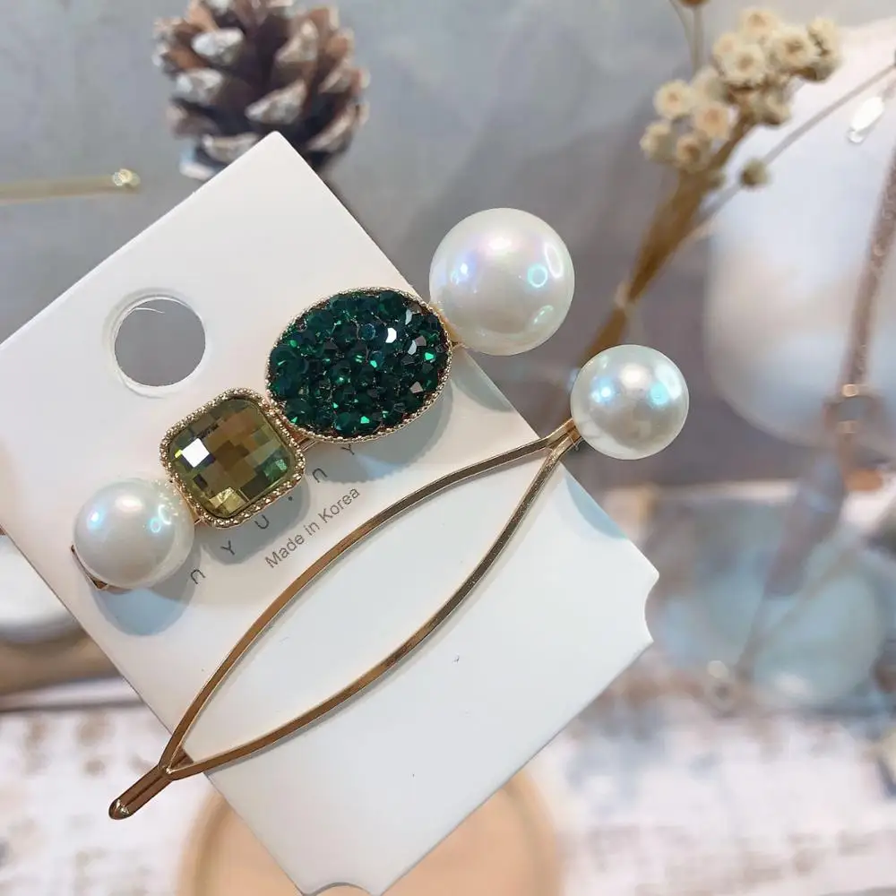 cute gold plated hair clips butterfly