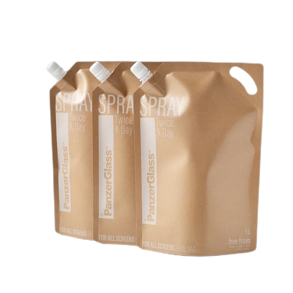 Wholesale Cheapest Price Gravure printing spout pouch paper paper water pouch eco friendly paper drinking pouches