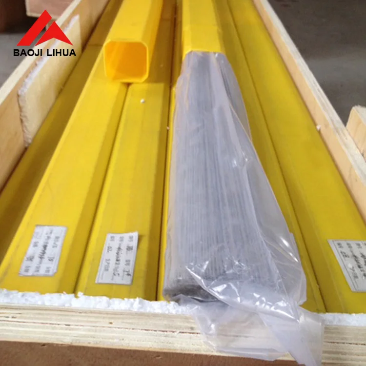 Factory Direct-Sales Gr2 Titanium Welding Rod Price Per kg Ti Filler Wire In Stock