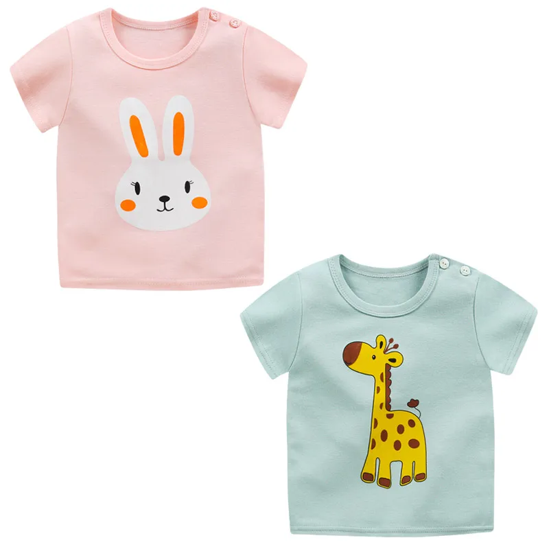 
New summer boys and girls clothing short sleeve cotton baby T-shirt 100% cotton Summer Baby T Shirt 
