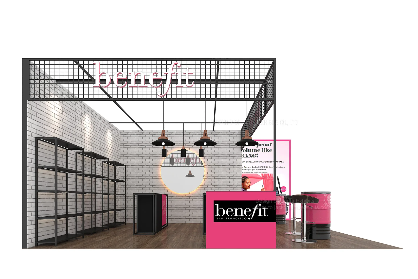 20x20 Custom Booth Design Modular Trade Show Booth