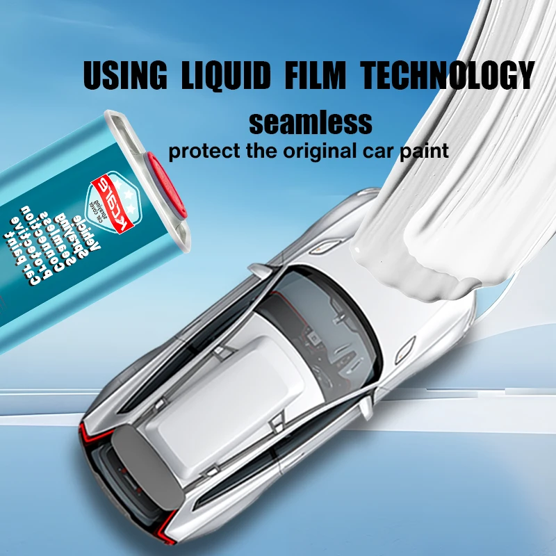 Silicon crystal TPU new material white automotive paint coating is suitable for automobile color change