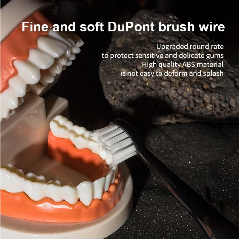 Motorized High Water Pressure 5 Modes Portable Black Teeth Dental Irrigator Cleaner Flossed Tooth Spa Automatic Toothbrush