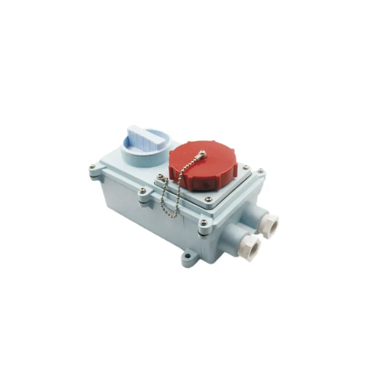 Plastic Marine Ship IEC Standard Waterproof Plug with Switch 792774