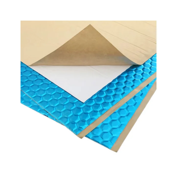 Good Quality OEM  Car Aluminum foil butyl rubber  damping sheet noise damping mat sound deadening sheet