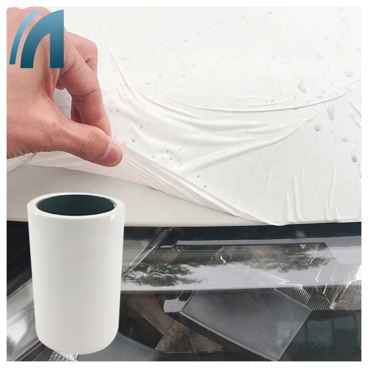 Polyethylene Temporary Car Wrapping Paint Protection Film for Cars During Transport