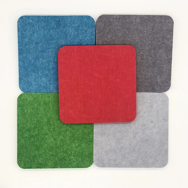 Звукоизоляционная сборная акустическая настенная панель из полиэстера