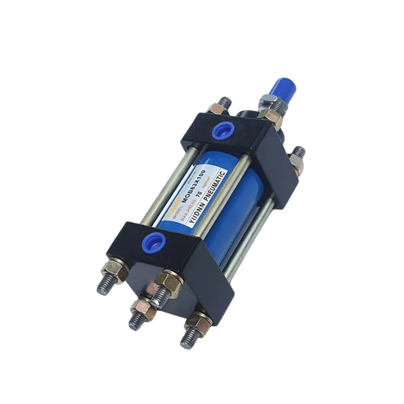 HOB MOB series cylinder double acting tie-rod medium light duty telescopic hydraulic cylinder