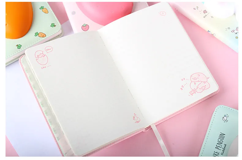 Environmental squishy slow rising cute animal  release pressure creative vent notebook