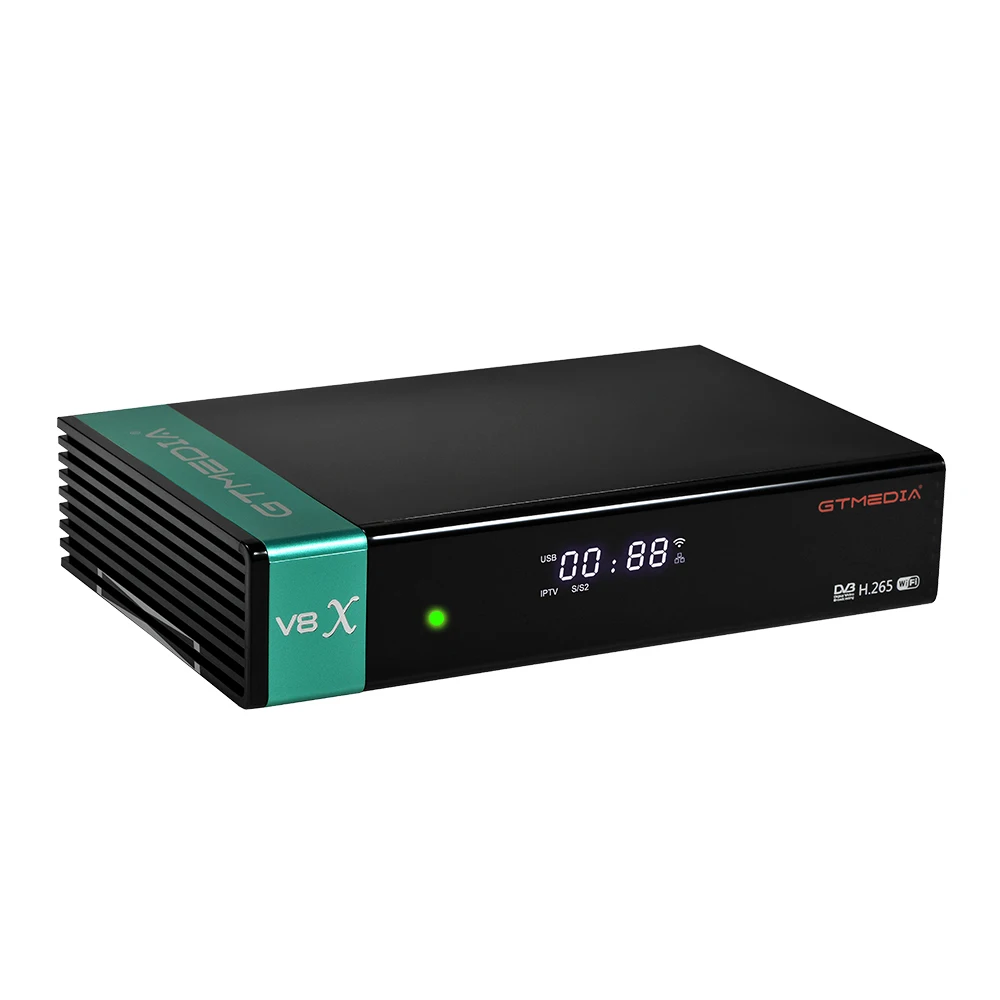 Новинка 2020 спутниковый ТВ-приемник GTMEDIA V8X DVB-S/S2/S2X с разъемом для карт CA поддержка BISS auto roll Full PowerVu DRE & Biss